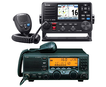 Communication radio VHF et BLU